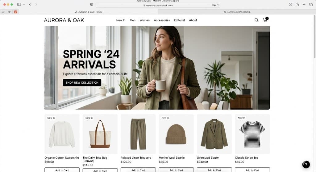 Coastal Brands Co. website screenshot